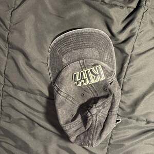 Dsquared2 X KISS Embroidered Logo Denim Baseball Cap